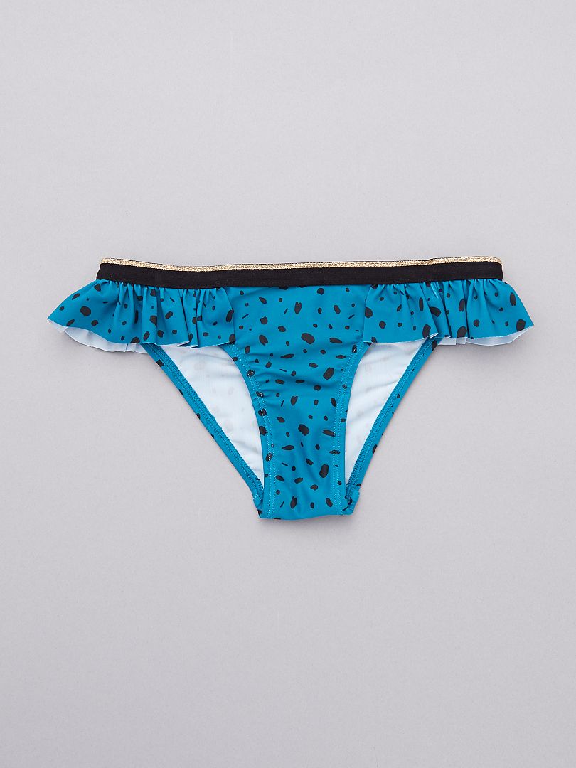 Bikini Met Ruches BLAUW Kiabi 12 00