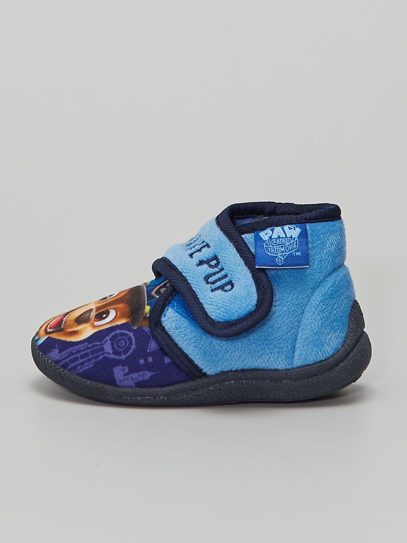 Pantoffels Met Klittenband Paw Patrol Blauw Kiabi