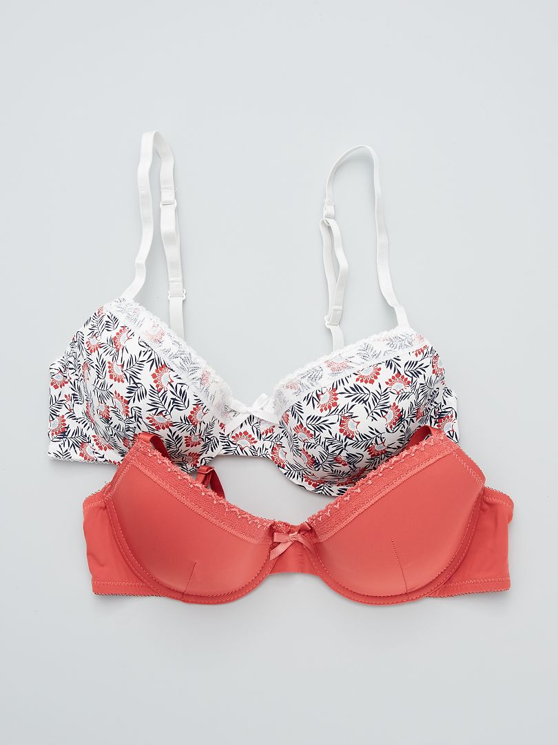 Set Van Beha S Envie De Lingerie Oranje Kiabi