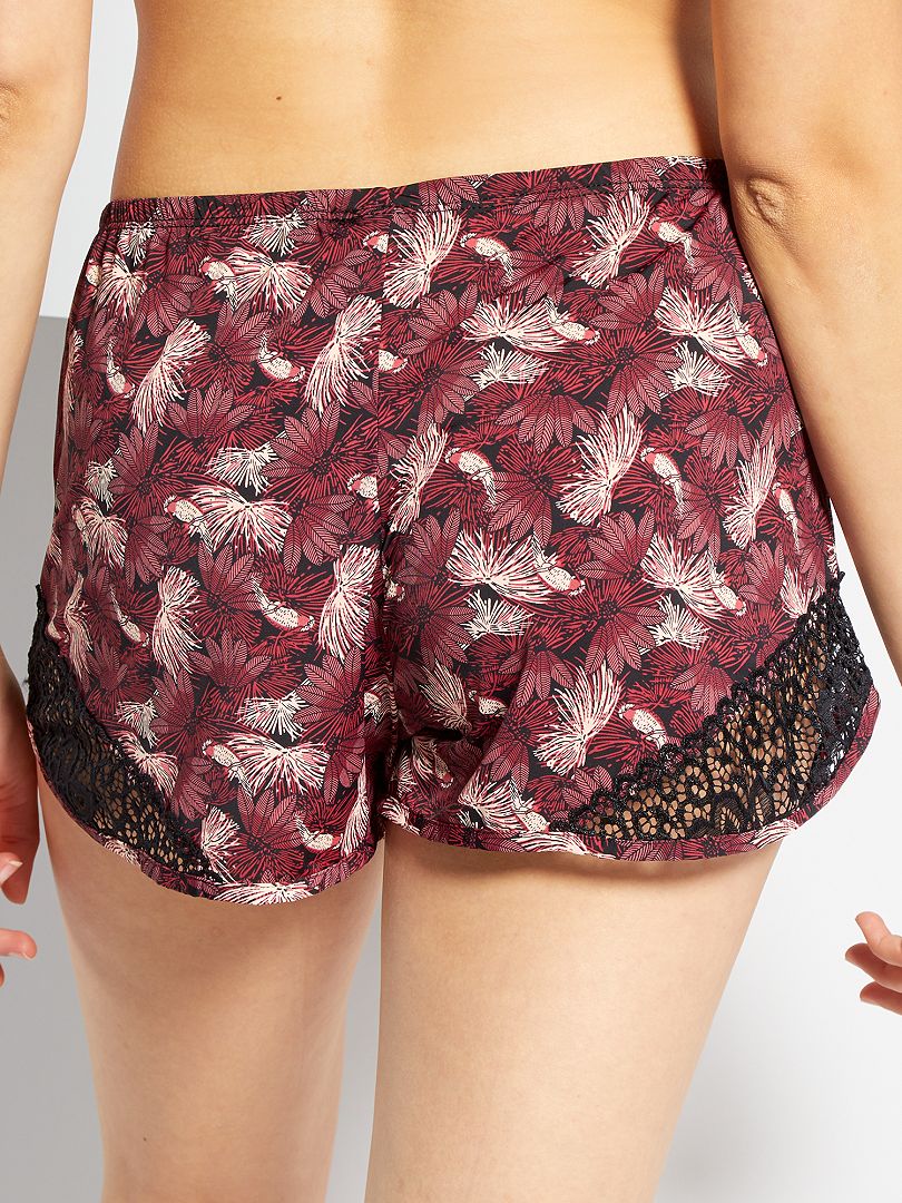 Short Envie De Lingerie Zwart Kiabi