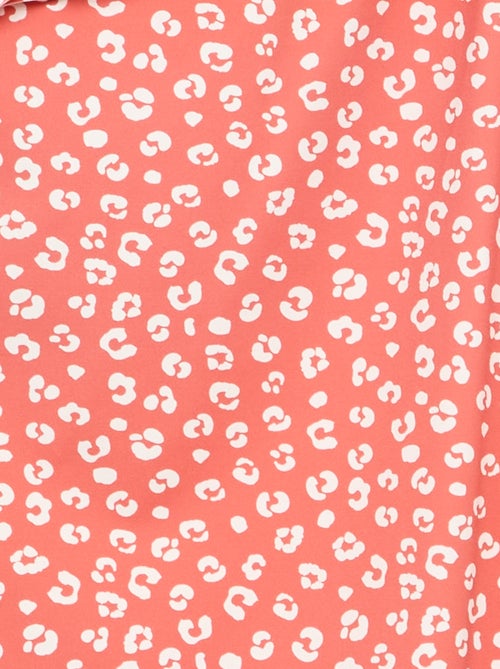 1-delig badpak met ruches - Kiabi