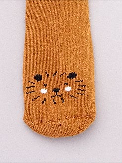 1 paar antislipsokken met leeuwprint - Kiabi