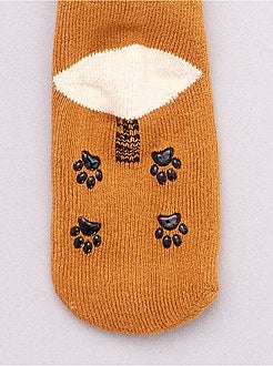 1 paar antislipsokken met leeuwprint - Kiabi