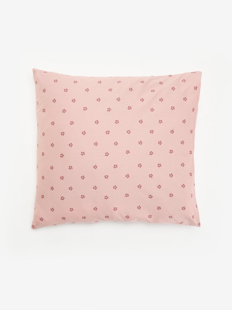 1-persoons beddengoedset - Dekbedovertrek + kussensloop - KIABI Home Rose - Kiabi
