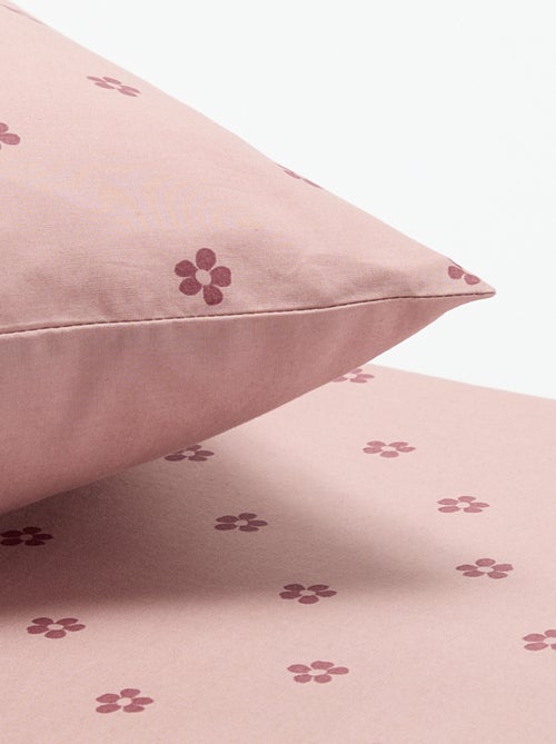1-persoons beddengoedset - Dekbedovertrek + kussensloop - KIABI Home - Kiabi