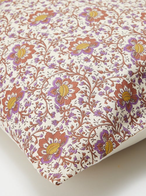 1-persoons dekbedovertrekset (140 x 200cm) van katoen 57 draden - Kiabi Home - Kiabi