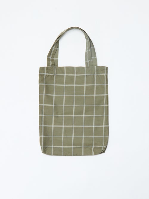 1-persoons dekbedovertrekset (140 x 200cm) van katoen 57 draden - Kiabi Home - Kiabi