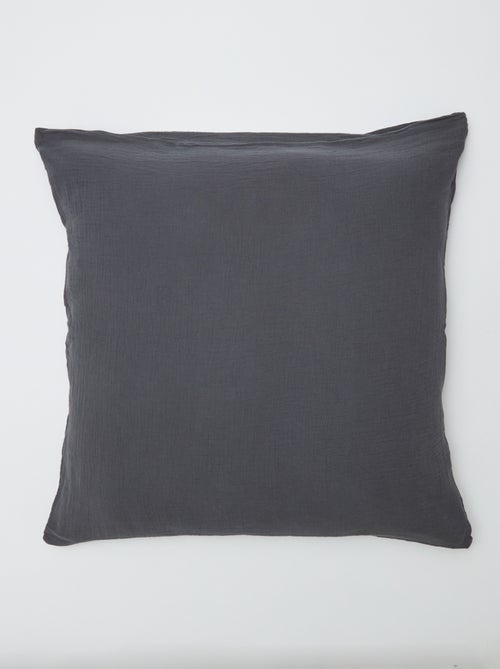 1-persoons dekbedovertrekset (140 x 200cm) van katoenen mousseline - Kiabi Home - Kiabi