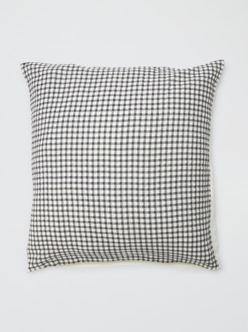 1-persoons dekbedovertrekset (140 x 200cm) van katoenen mousseline - Kiabi Home - Kiabi