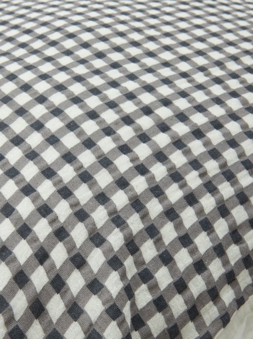 1-persoons dekbedovertrekset (140 x 200cm) van katoenen mousseline - Kiabi Home - Kiabi