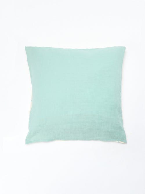 1-persoons dekbedovertrekset (140 x 200cm) van katoengaas - Kiabi Home - Kiabi