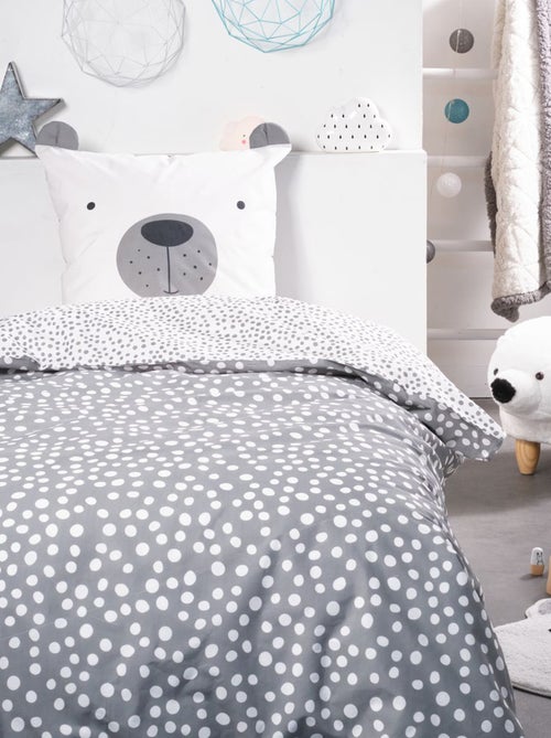 1-persoons dekbedovertrekset 2-delig - Kiabi