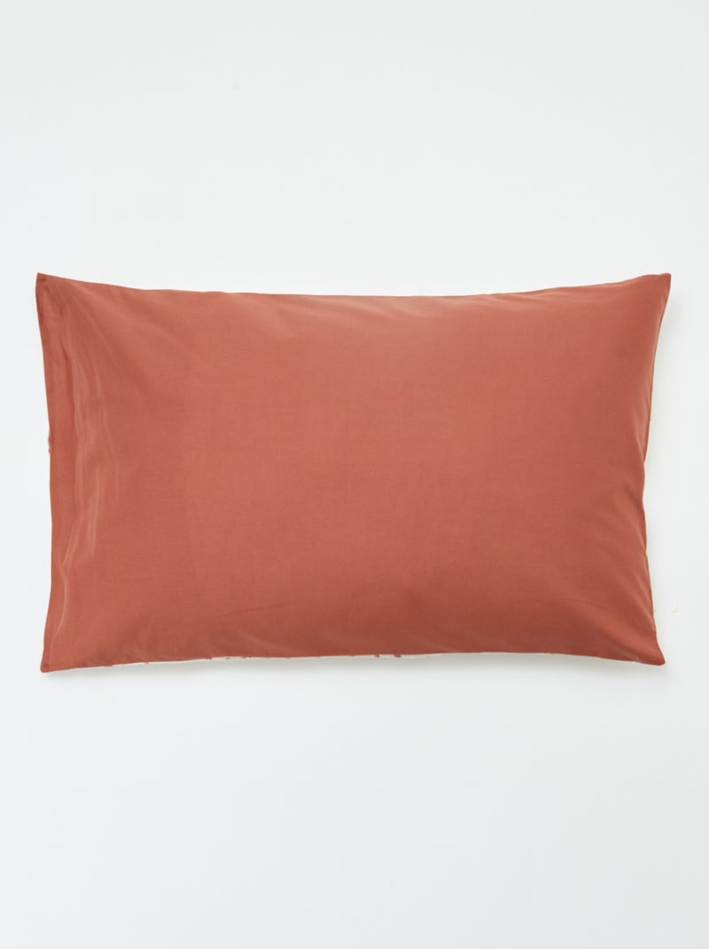 1-persoonsbeddengoedset (80x120cm) - Kiabi Home BIEGE - Kiabi