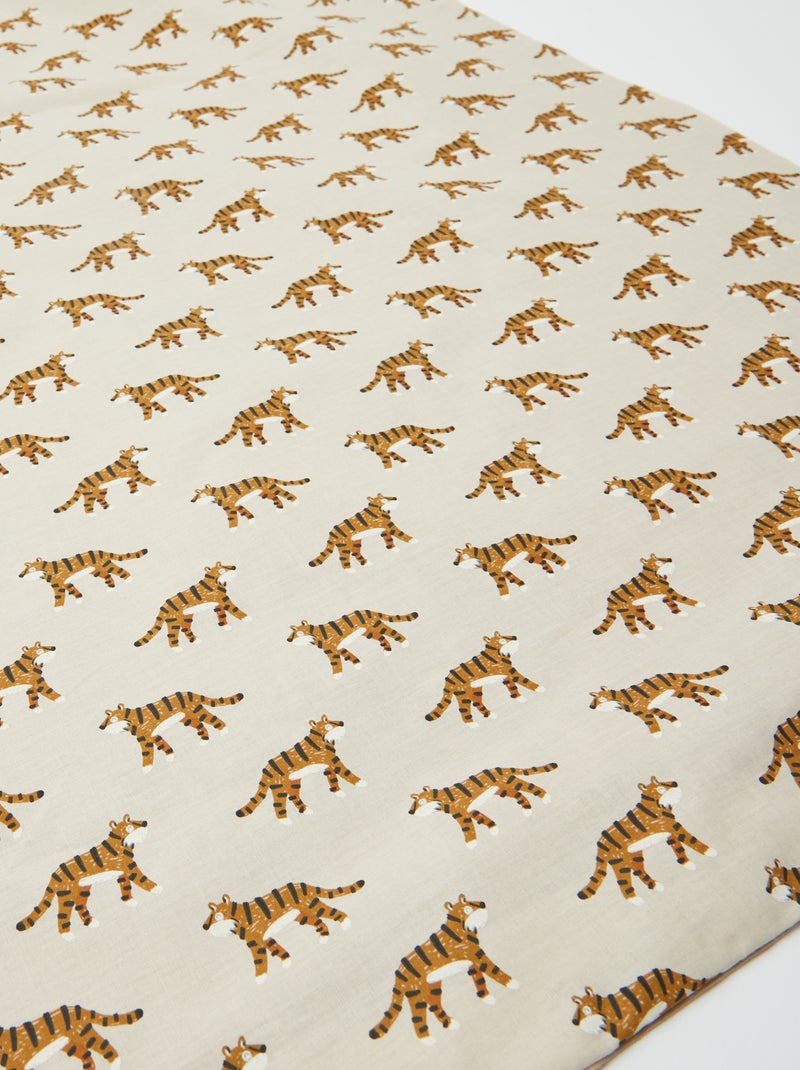 1-persoonsbeddengoedset (80x120cm) - Kiabi Home BIEGE - Kiabi