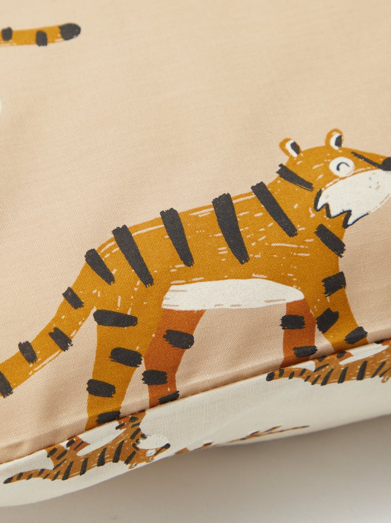 1-persoonsbeddengoedset (80x120cm) - Kiabi Home BIEGE - Kiabi