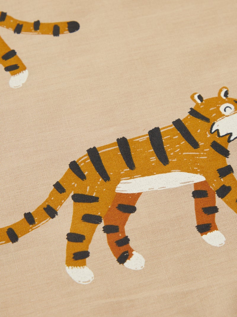 1-persoonsbeddengoedset (80x120cm) - Kiabi Home BIEGE - Kiabi