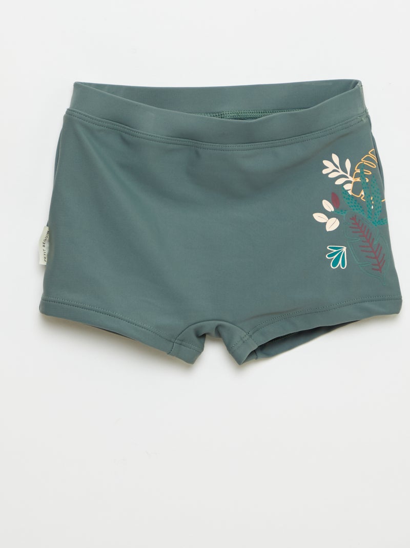 2-delig anti-UV zwempak 'Petit Béguin' Kaki - Kiabi