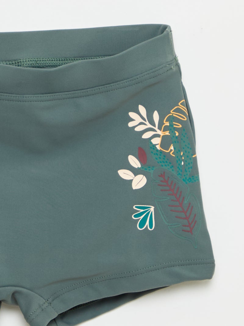 2-delig anti-UV zwempak 'Petit Béguin' Kaki - Kiabi