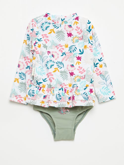 2-delig badpak 'Petit Béguin' broekje + T-shirt - Kiabi