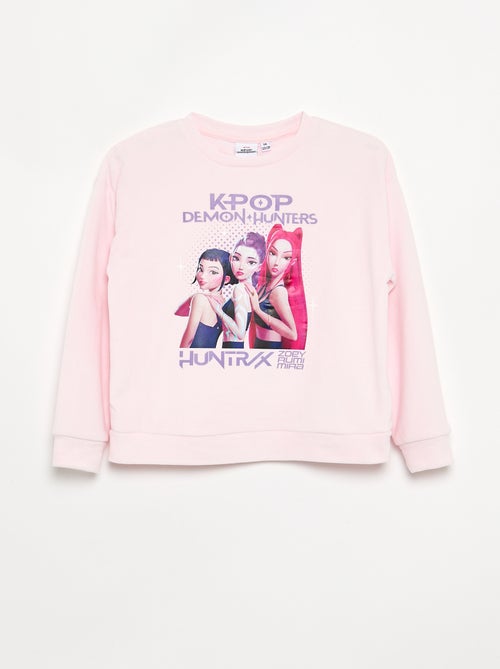 2-delig pyjama 'KPop Demon Hunters' - T-shirt met lange mouwen + broek - Kiabi