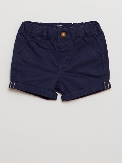 2-delig setje met T-shirt in polostijl + short van twill - 2-delig - Kiabi