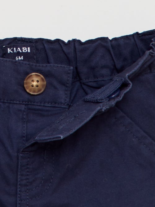 2-delig setje met T-shirt in polostijl + short van twill - 2-delig - Kiabi