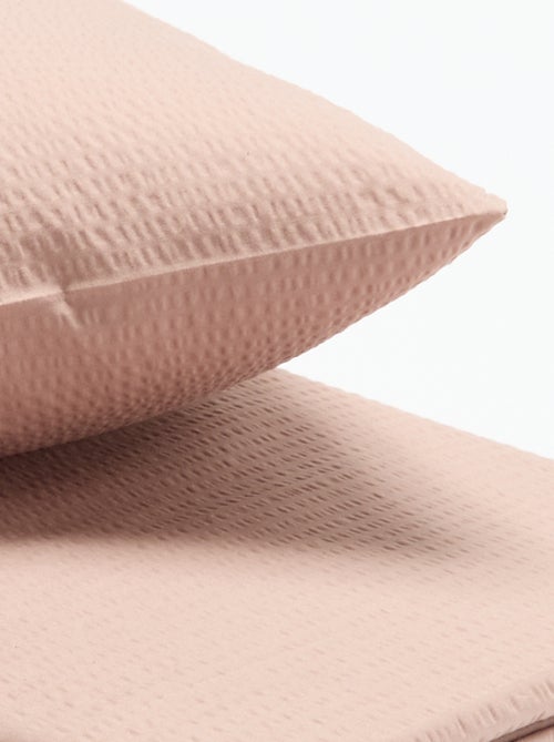 2-delige beddengoedset - dekbedovertrek + kussensloop - 140 x 200 cm - Kiabi 2-delige beddengoedset - dekbedovertrek + kussensloop - 140 x 200 cm - Kiabi