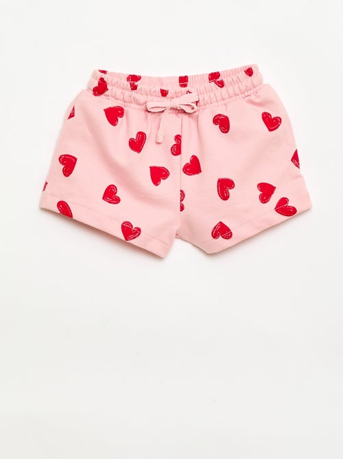 2-delige bedrukte set short + T-shirt - Kiabi