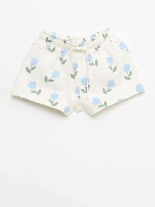2-delige bedrukte set short + T-shirt - Kiabi
