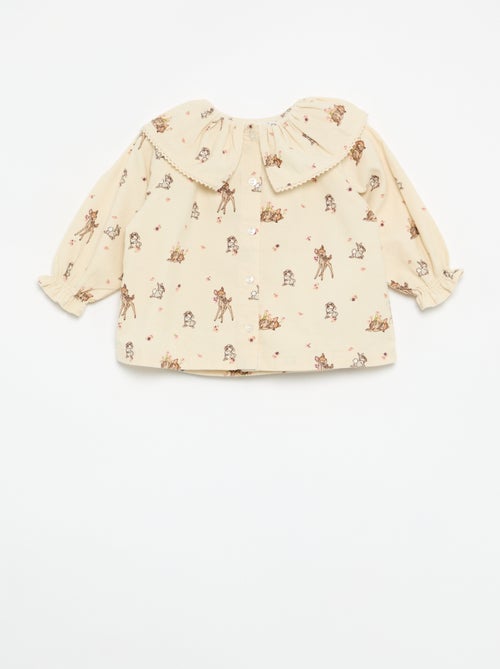 2-delige 'Disney' 'Bambi' set - Overhemd + legging - Kiabi