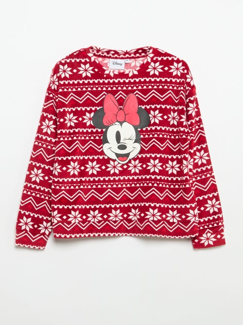2-delige 'Disney' 'Kerst' pyjamaset van velours - Kiabi