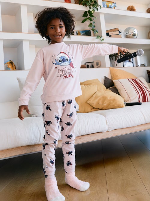 2-delige Disney-kerstpyjama - sweater + broek - Kiabi