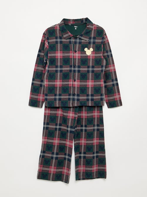 2-delige 'Disney' 'Mickey' 'Kerst' pyjamaset - jasje + broek - Kiabi 2-delige 'Disney' 'Mickey' 'Kerst' pyjamaset - jasje + broek - Kiabi