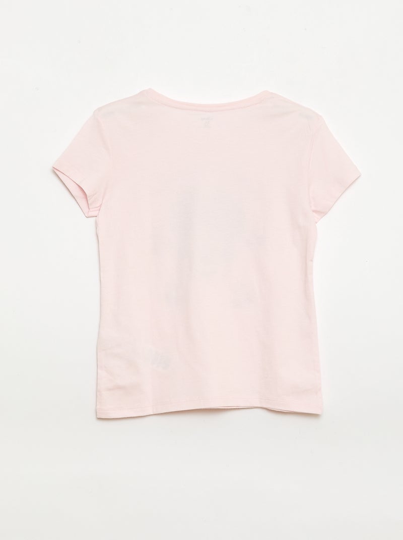 2-delige 'Disney' pyjama: short en T-shirt Rose - Kiabi