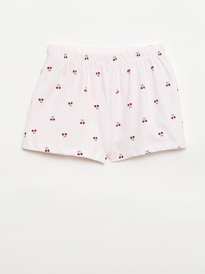 2-delige 'Disney' pyjama: short en T-shirt Rose - Kiabi
