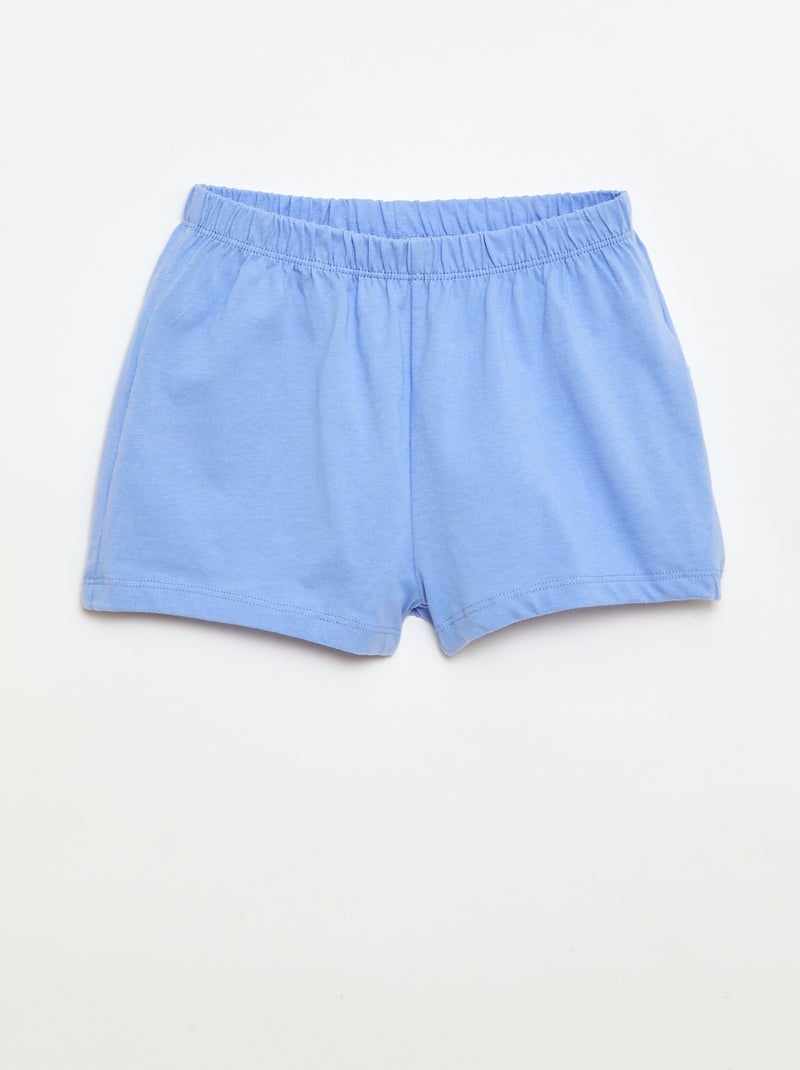 2-delige 'Disney' pyjama: short en T-shirt Wit - Kiabi