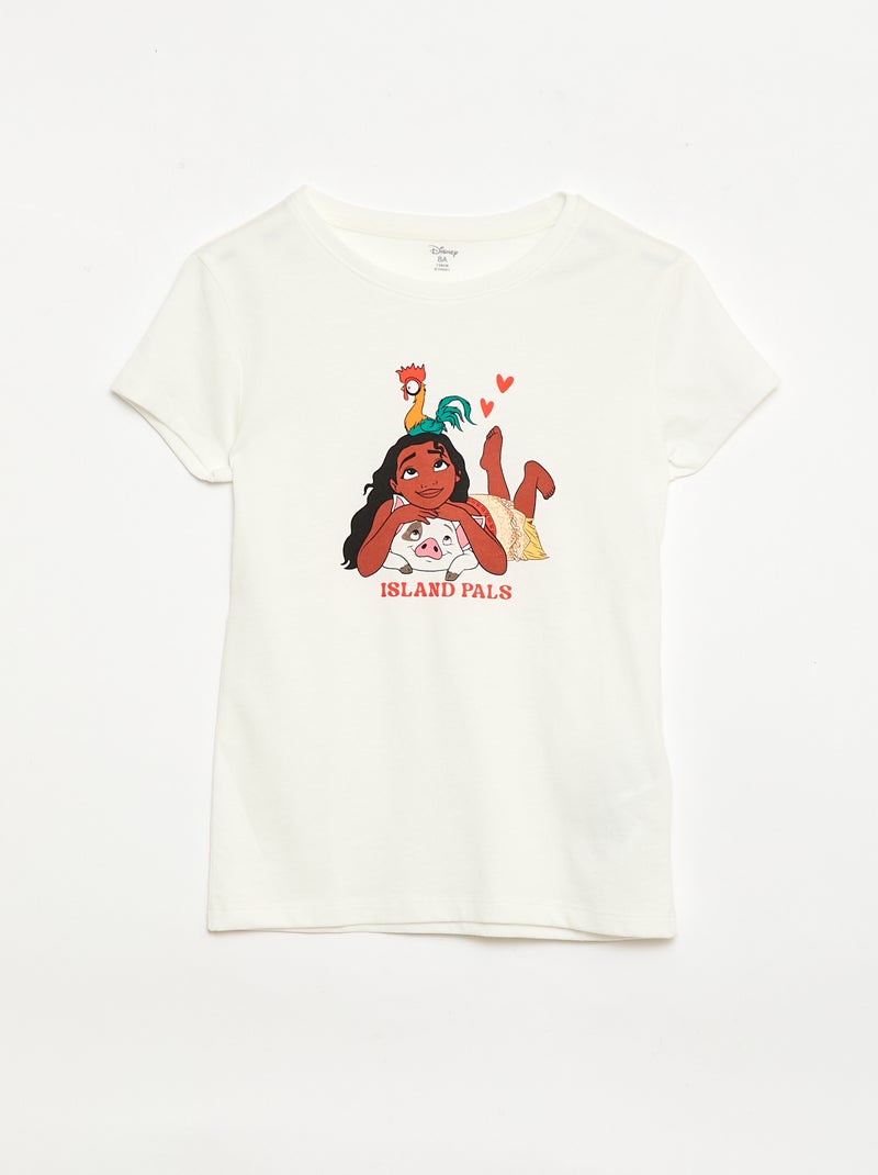 2-delige 'Disney' pyjama: short en T-shirt Wit - Kiabi