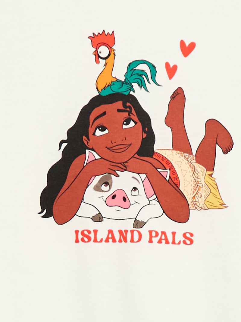 2-delige 'Disney' pyjama: short en T-shirt Wit - Kiabi