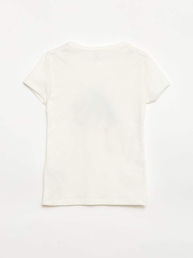 2-delige 'Disney' pyjama: short en T-shirt Wit - Kiabi