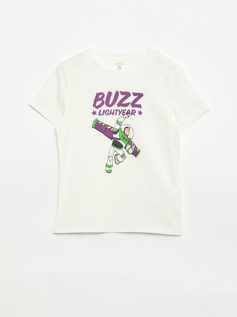 2-delige Disney-pyjamaset met short en T-shirt Wit - Kiabi
