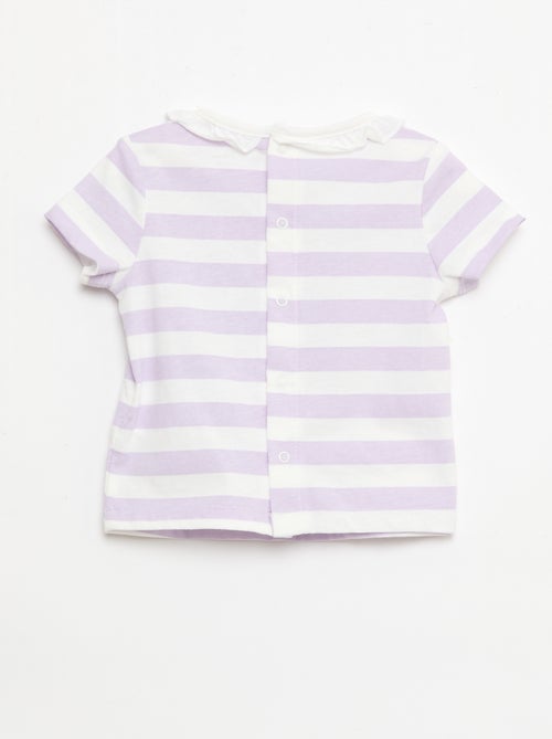 2-delige Disney-set - T-shirt + korte jumpsuit - Kiabi