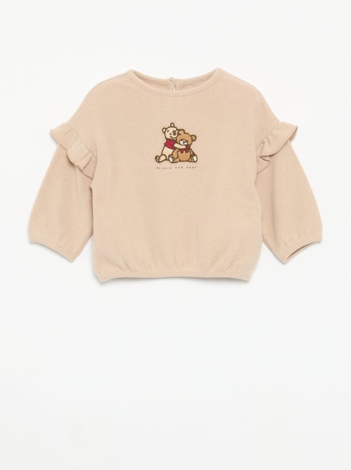 2-delige Disney-set: sweater met ruches en legging - Kiabi
