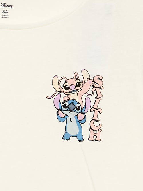 2-delige 'Disney' Stitch' set - tuinjurk + T-shirt met lange mouwen - Kiabi 2-delige 'Disney' Stitch' set - tuinjurk + T-shirt met lange mouwen - Kiabi