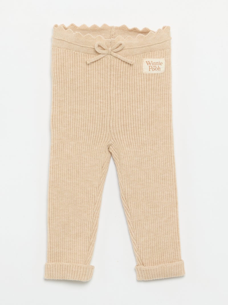 2-delige 'Disney' 'Winnie'-set - Trui + legging Biege - Kiabi