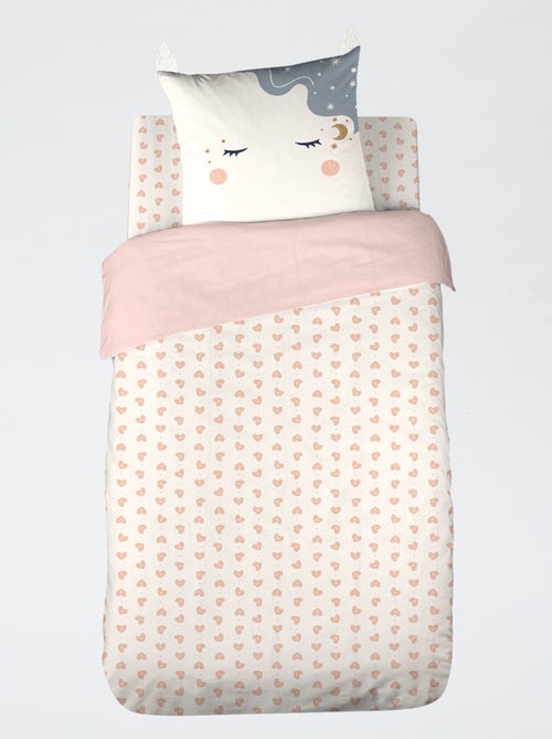 2-delige eenpersoonsdekbedovertrekset: dekbedovertrek + kussensloop - Kiabi 2-delige eenpersoonsdekbedovertrekset: dekbedovertrek + kussensloop - Kiabi