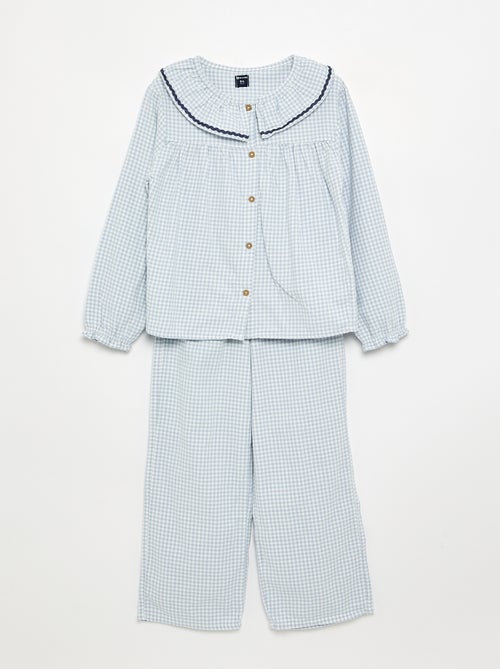 2-delige geruite pyjamaset - Kiabi 2-delige geruite pyjamaset - Kiabi