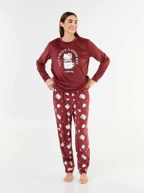 2-delige 'Hello Kitty' lange pyjama - Kiabi