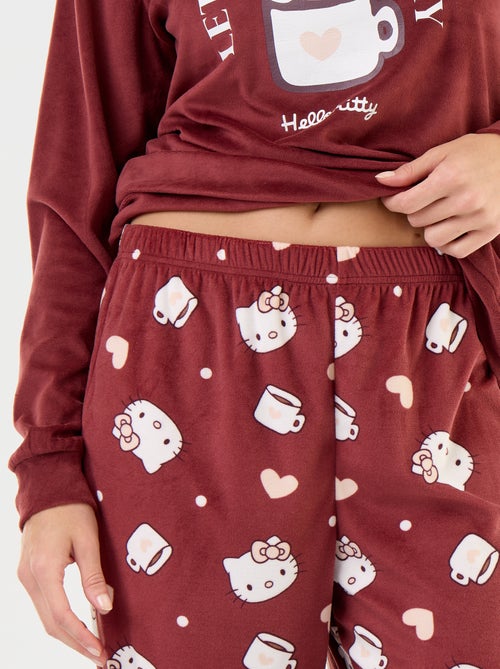 2-delige 'Hello Kitty' lange pyjama - Kiabi