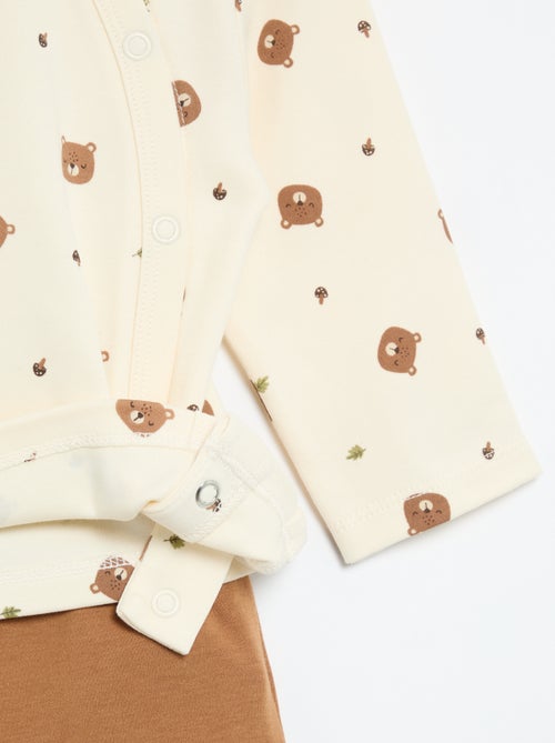 2-delige interlock pyjamaset - Kiabi