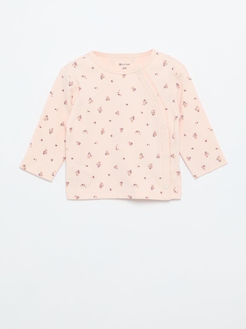 2-delige interlock pyjamaset Rose - Kiabi